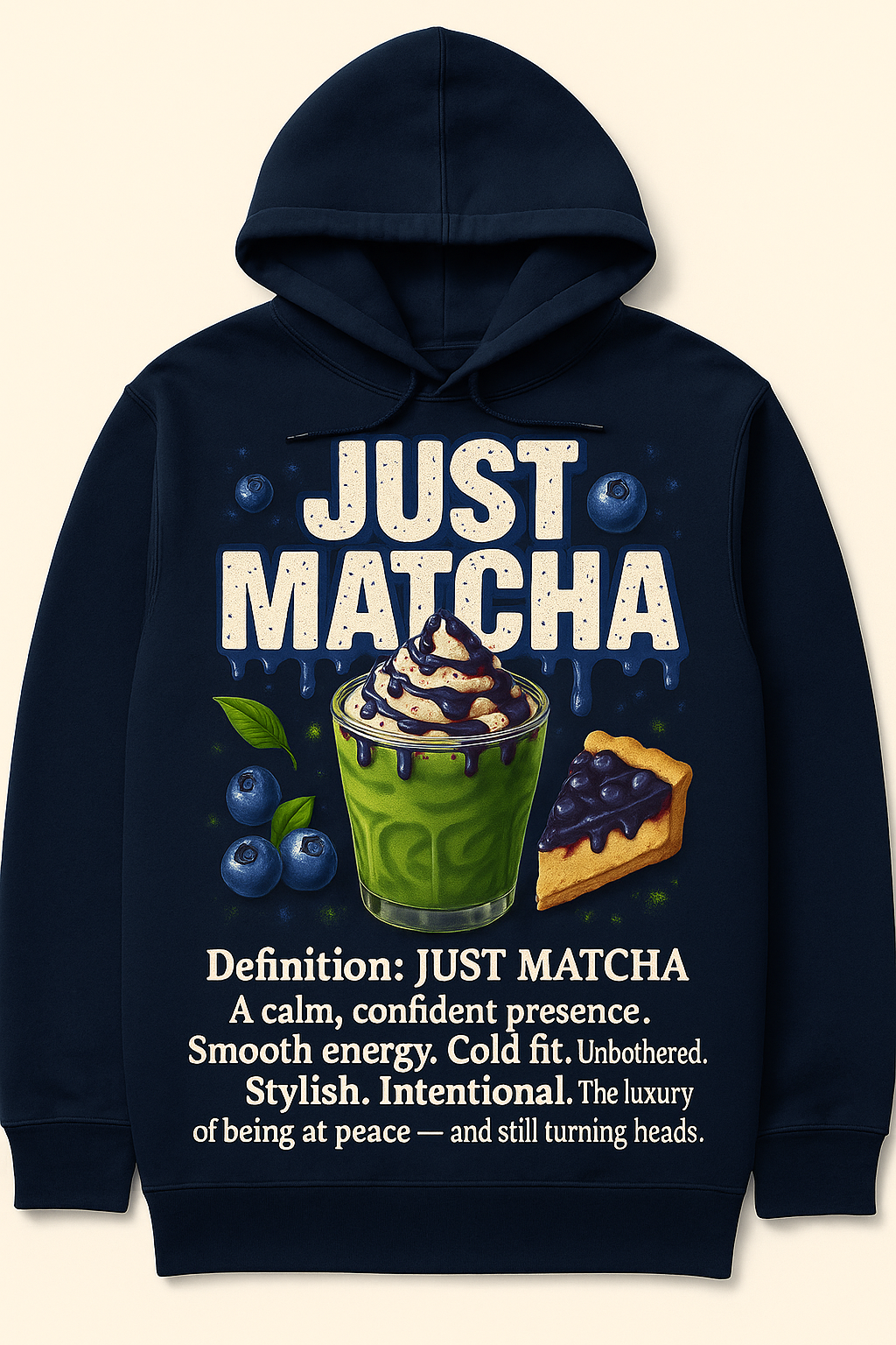 Blueberry cheesecake Matcha