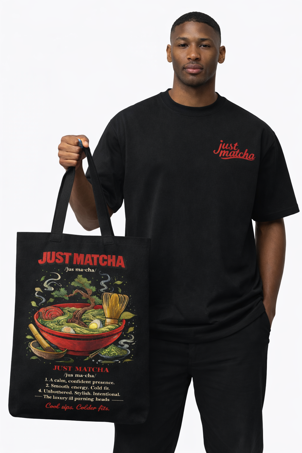Just Matcha Bundle (Tee + Tote)